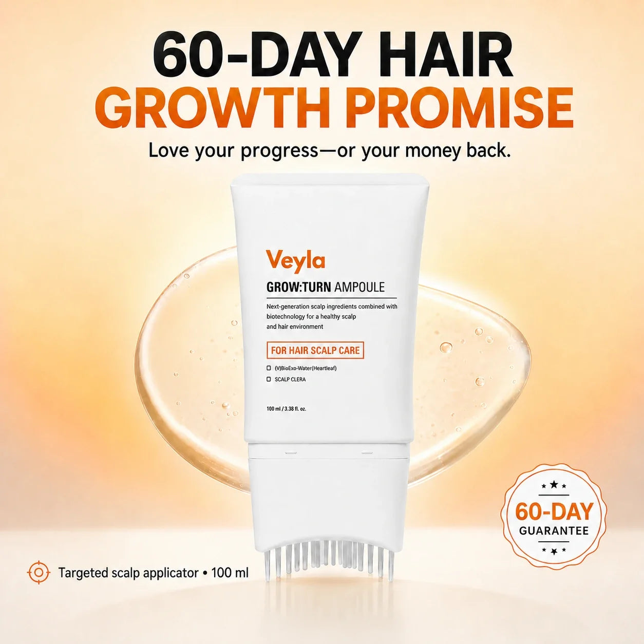 Korea's #1 Hair Growth Serum Veyla