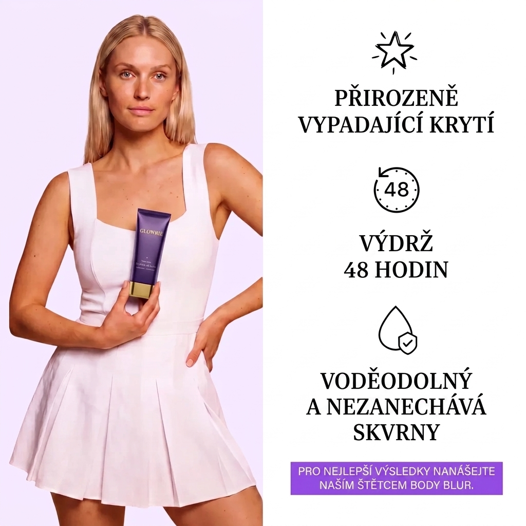 Produkt pro dokonalé krytí těla GLOWRIE