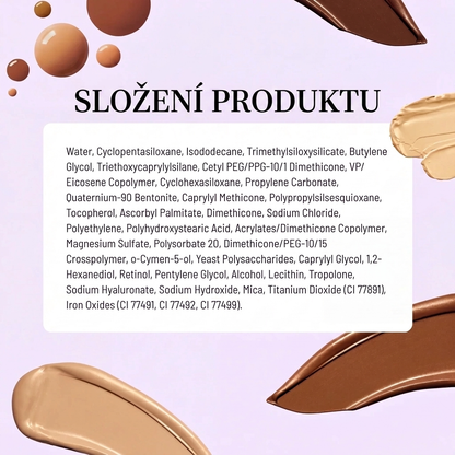 Produkt pro dokonalé krytí těla GLOWRIE