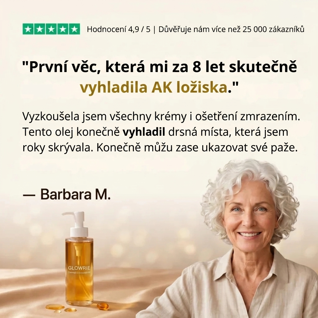 DERMIQUA OLEJ PRO KOREKCI AKTINICKÉ KERATÓZY GLOWRIE