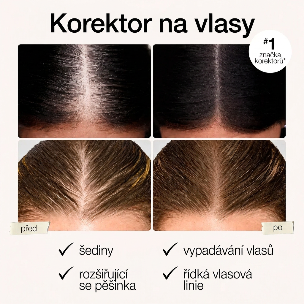 Glowrie korektor na vlasy GLOWRIE
