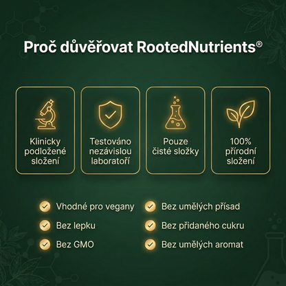 Glowrie 11 v 1 – kapky na podporu nervového systému — kyselina R-alfa-lipoová s vitamínem B12 GLOWRIE